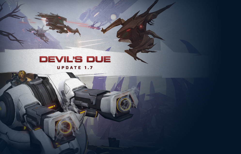Devil's Due, Update 1.7 launcher banner